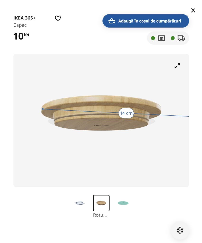 strategii de marketing inovatoare - vizualizare produs 3d Ikea